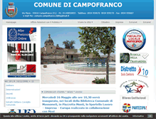 Tablet Screenshot of comune.campofranco.cl.it